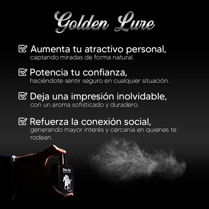 GOLDEN LURE - Perfume con Feromonas para Hombres 🏇
