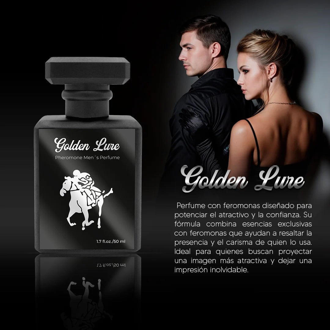 GOLDEN LURE - Perfume con Feromonas para Hombres 🏇